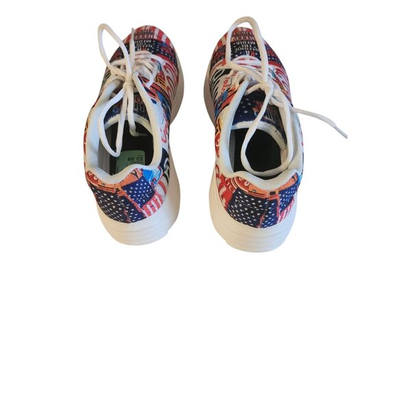 Donald Trump 2024 Defund The Media Sneaker EU 41Men 8.5 - Picture 3 of 6